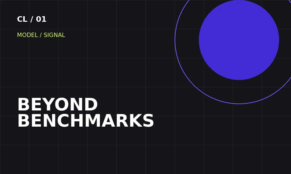 What makes an AI model genuinely useful beyond the benchmark chart? — CortexLab editorial cover